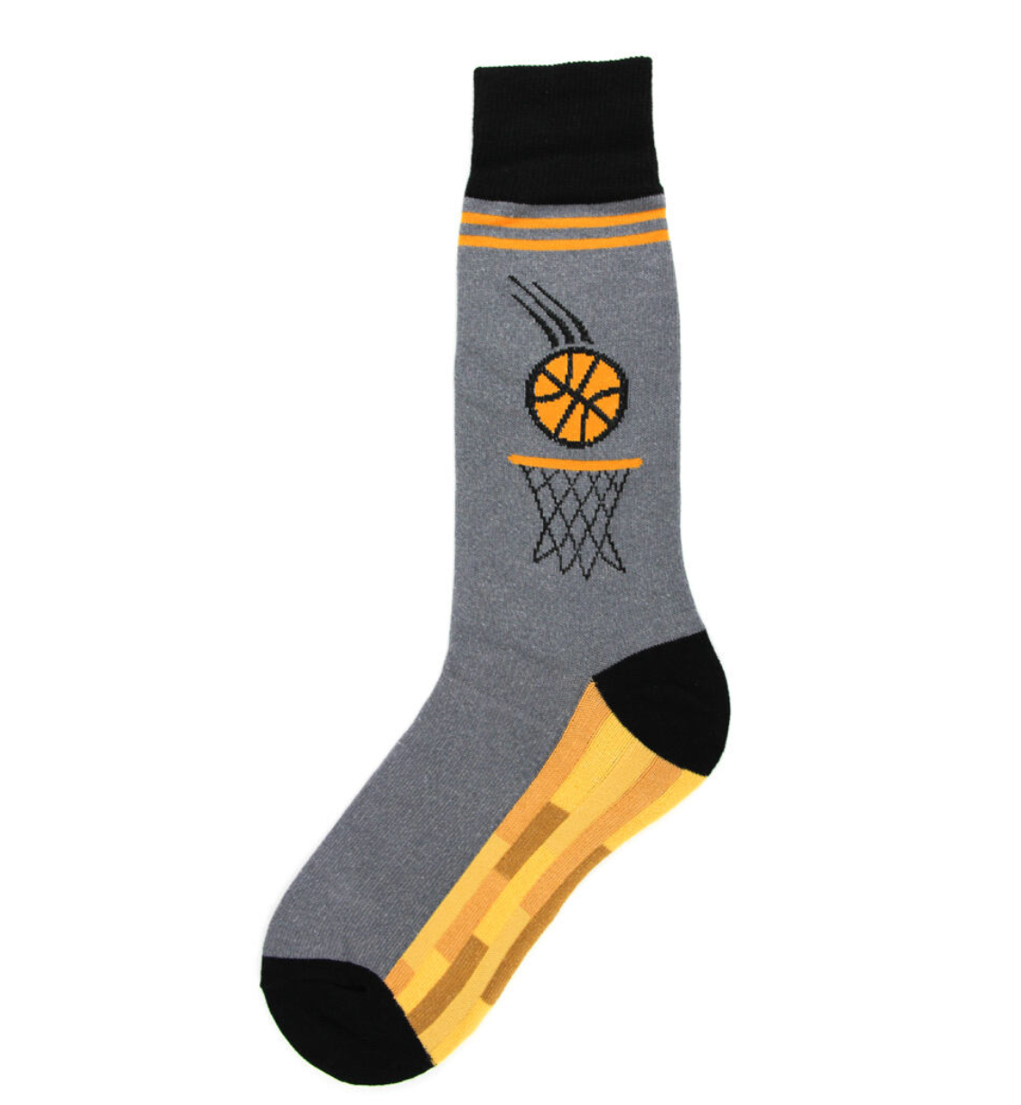 BASKETBALL MEN'S COTTON CREW SOCKS