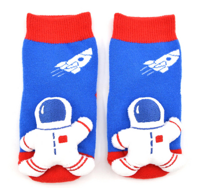 Baby Astronaut Boogie Toes Rattle Socks