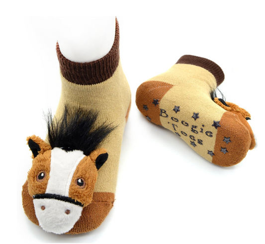 Derby Pony Horse Boogie Toes Rattle Socks