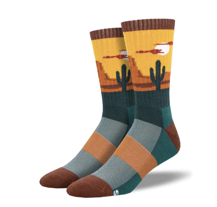 DESERT PLAINS MERINO WOOL MEN'S CREW