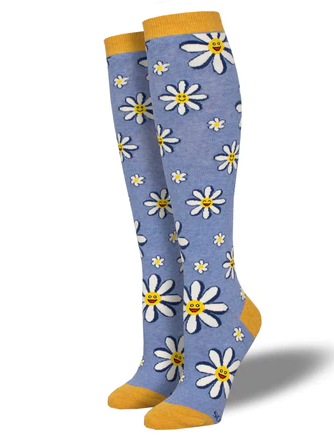 WHOOPSY DAISY WOMEN'S KNEE HIGH SOCKS