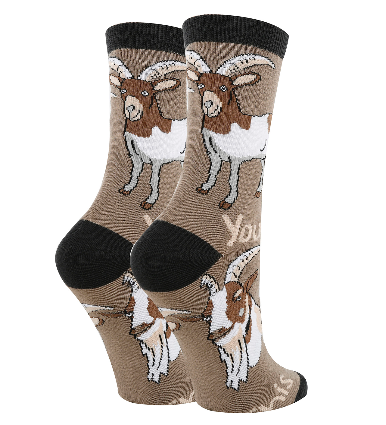 YOU GOAT THIS WOMEN'S CREW SOCKS