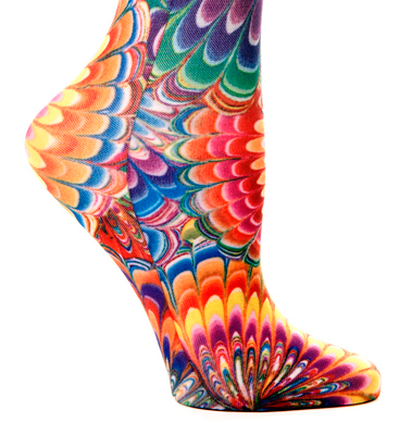 Austin Powers Womens 8-15 mmHg Compression Sock