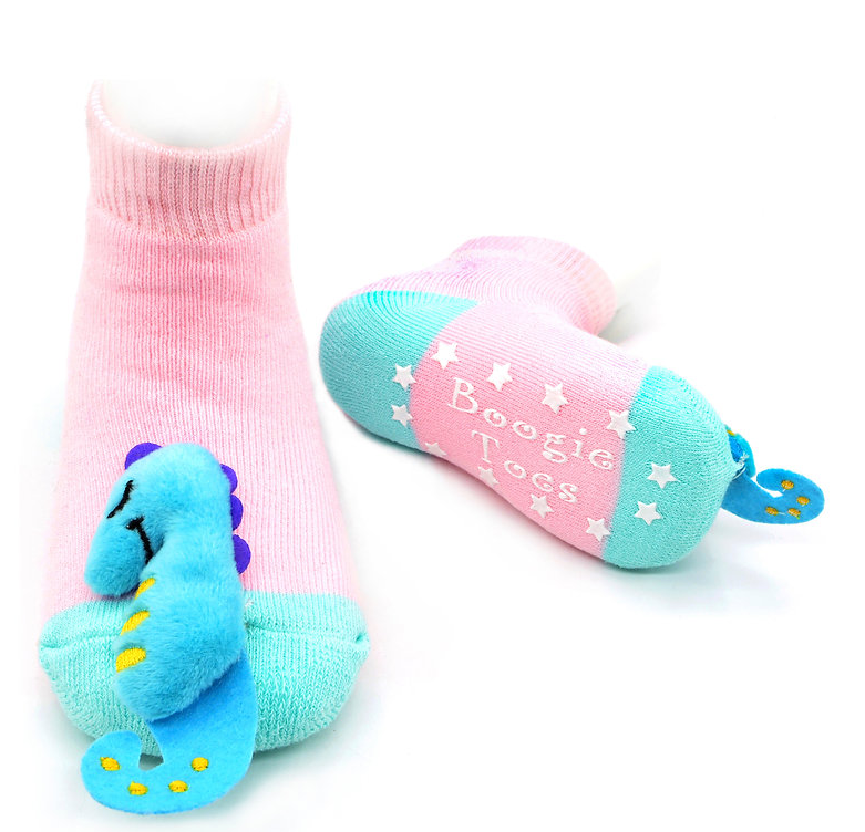 Seahorse Boogie Toes Rattle Socks