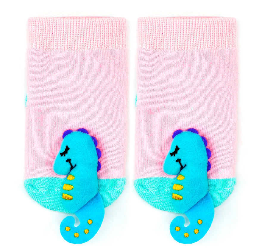 Seahorse Boogie Toes Rattle Socks