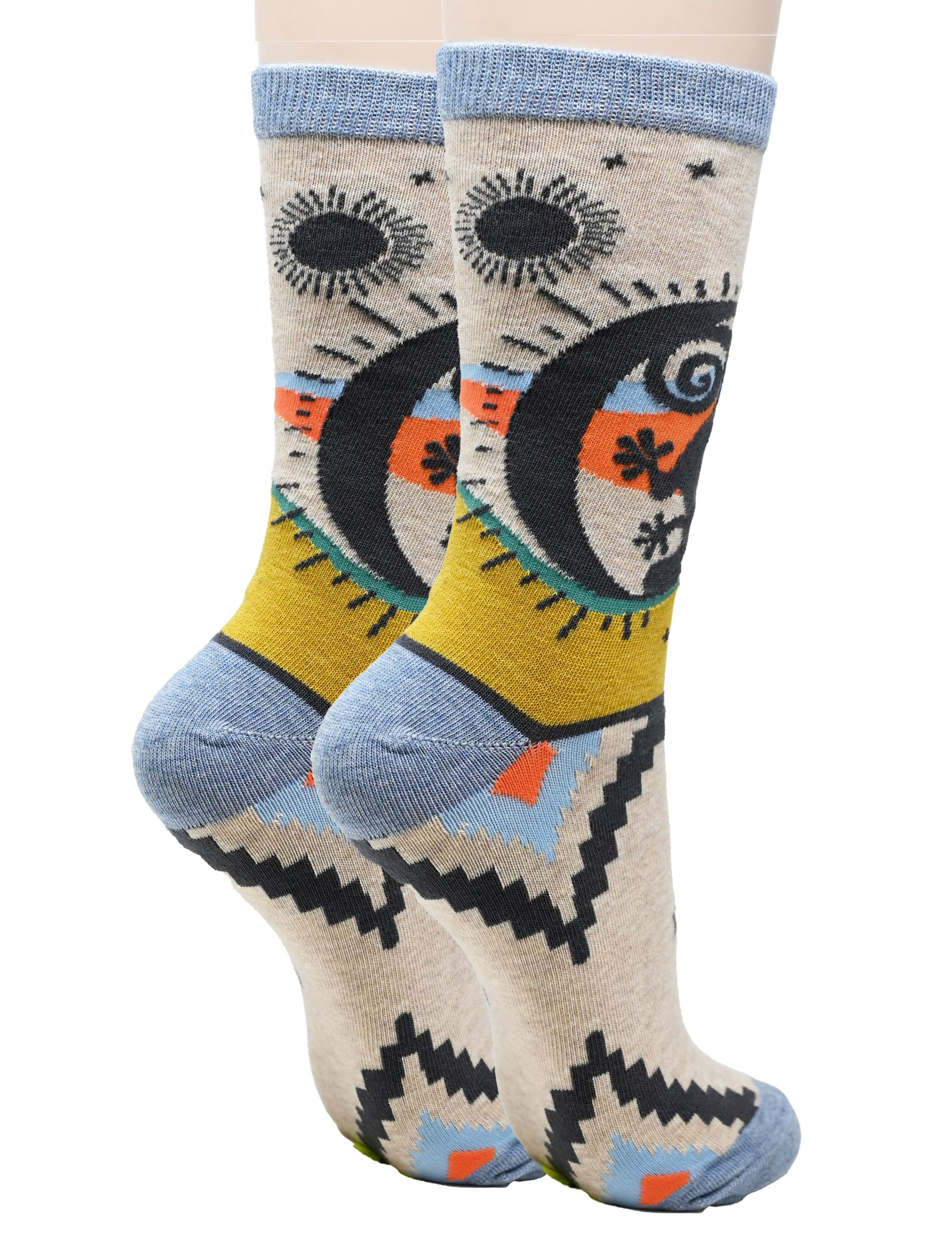 ECHO SANDS WOMEN'S CREW SOCKS