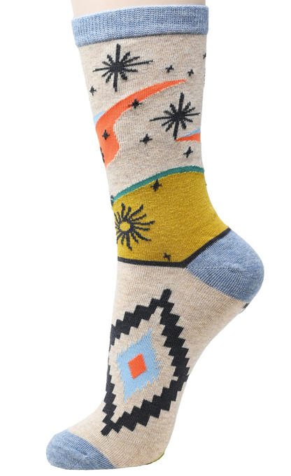 ECHO SANDS WOMEN'S CREW SOCKS
