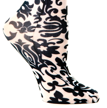 Black Fountain Womens 8-15 mmHg Compression Sock