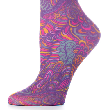 Blue Fantasea Womens 8-15 mmHg Compression Sock