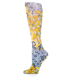 Gina's Flowers Womens 8-15 mmHg Compression Sock