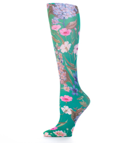 Womens 8-15 mmHg Compression Sock-Green Marona