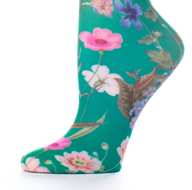 Womens 8-15 mmHg Compression Sock-Green Marona