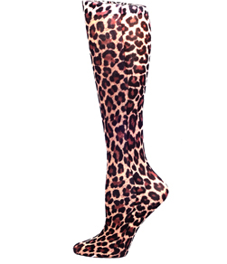 Hairy Leopard Womens 8-15 mmHg Compression Sock-