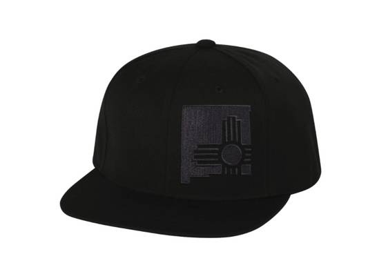 STATE ZIA FLATBILL HAT BLACK