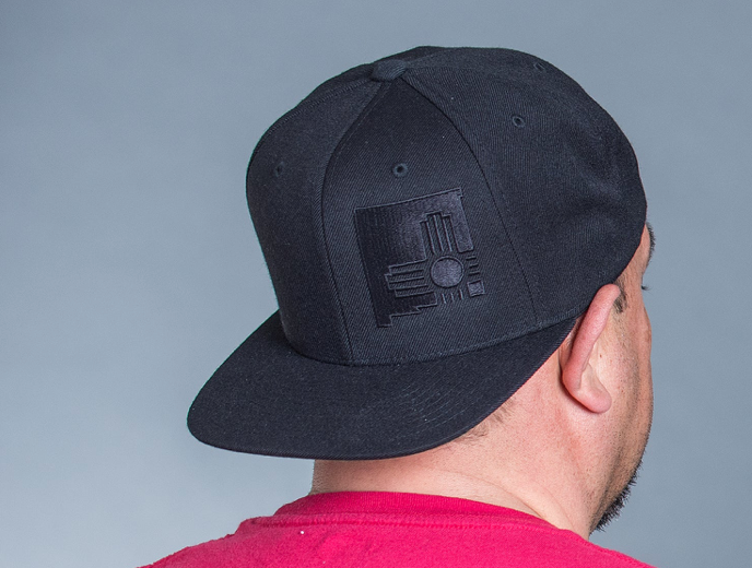 STATE ZIA FLATBILL HAT BLACK