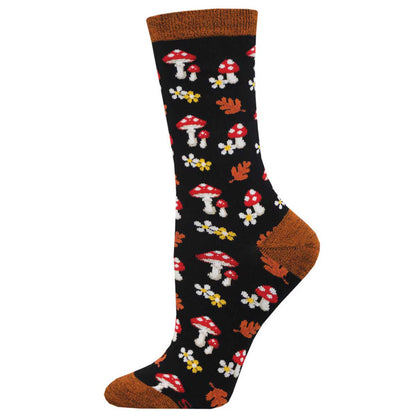 GEMS OF THE FOREST WOMEN'S BAMBOO CREW SOCKS