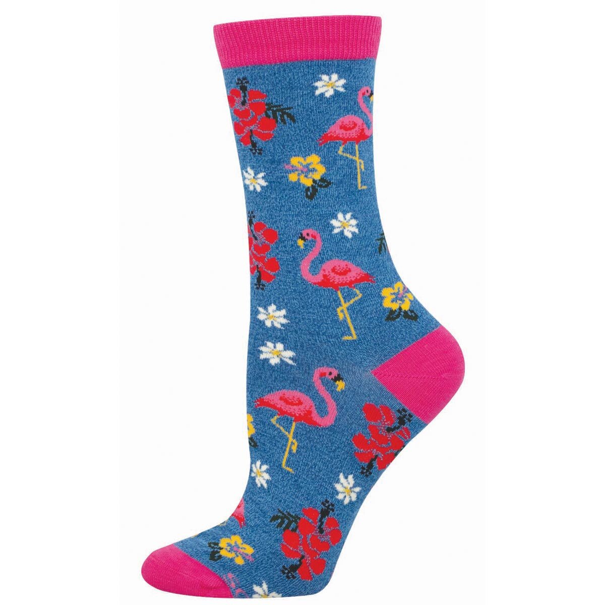 FLOCK YEAH WOMEN'S BAMBOO CREW SOCKS