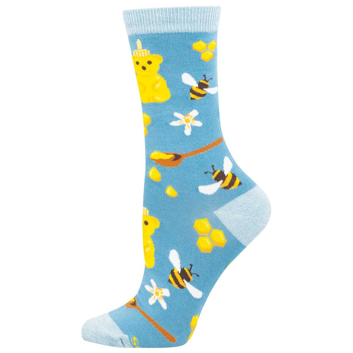 HONEY PLEASE WOMEN'S BAMBOO CREW SOCKS