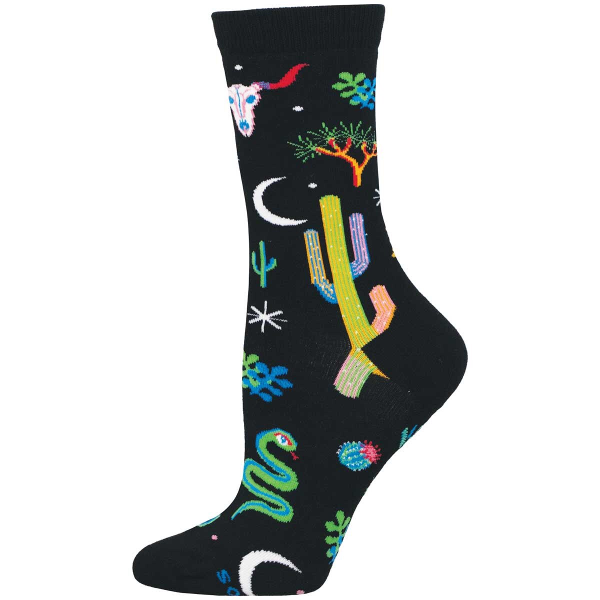DESERT DREAMS WOMEN'S BAMBOO CREW SOCKS