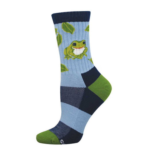 LEAPFROG MERINO WOOL WOMEN'S CREW