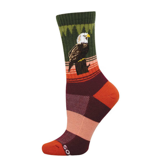 EAGLE PERCH MERINO WOOL WOMEN'S CREW SOCKS
