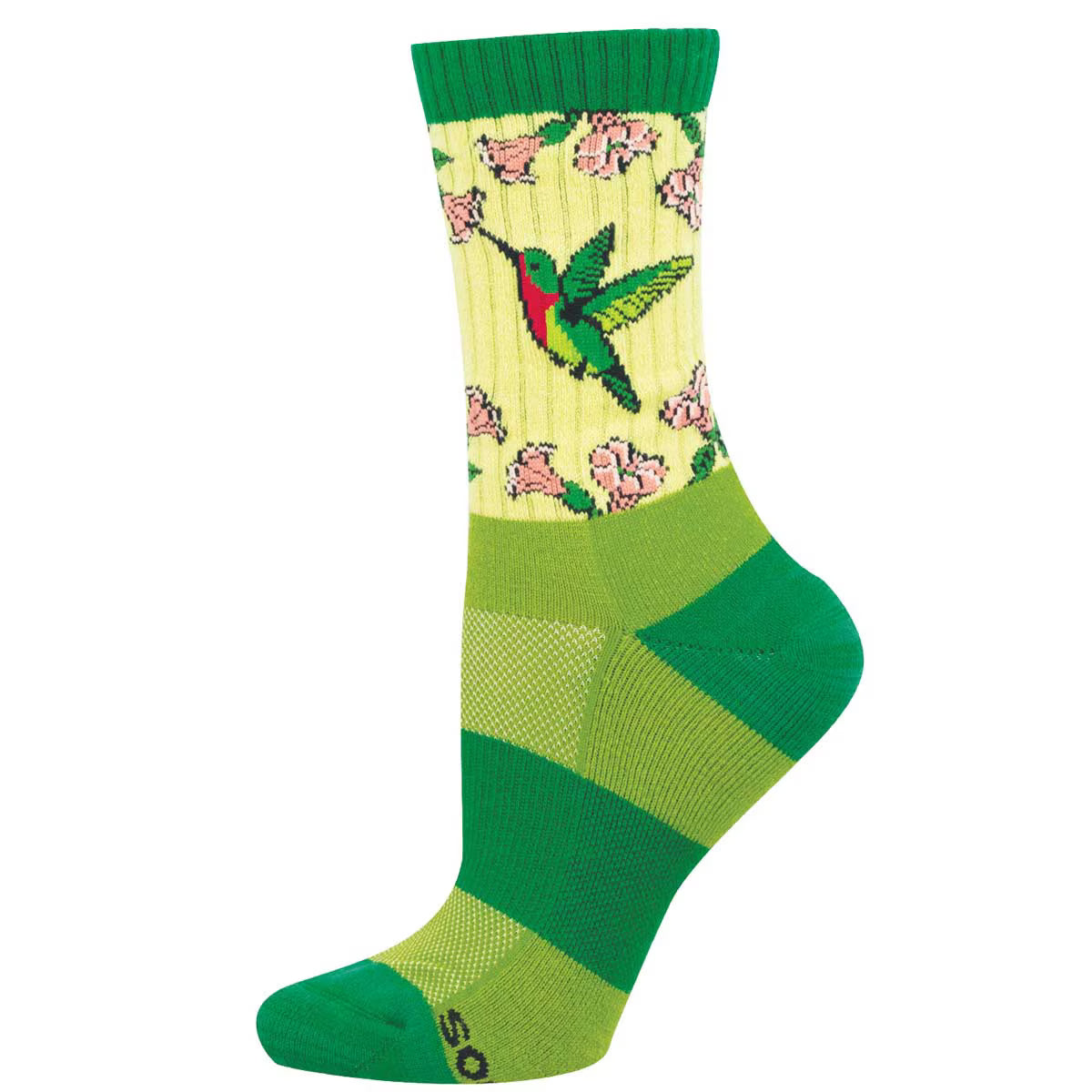 HUMMING ALONG WOMEN'S MERINO WOOL CREW SOCKS