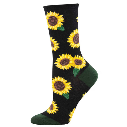 MORE BLOOMING SOCKS WOMEN'S COTTON CREW SOCKS