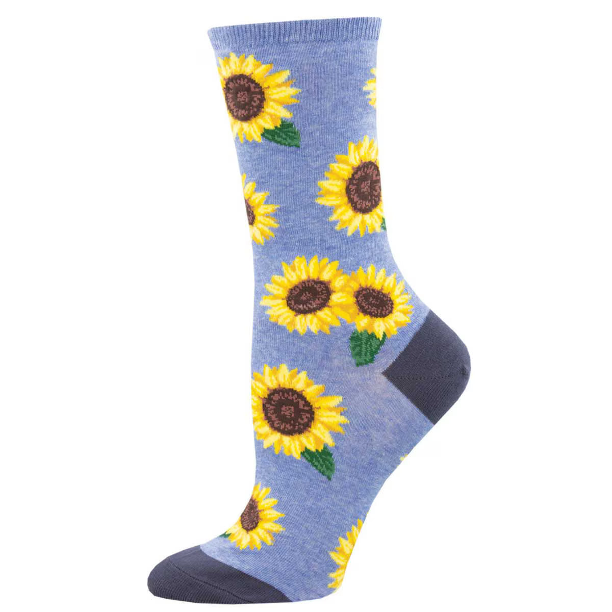 MORE BLOOMING SOCKS WOMEN'S COTTON CREW SOCKS