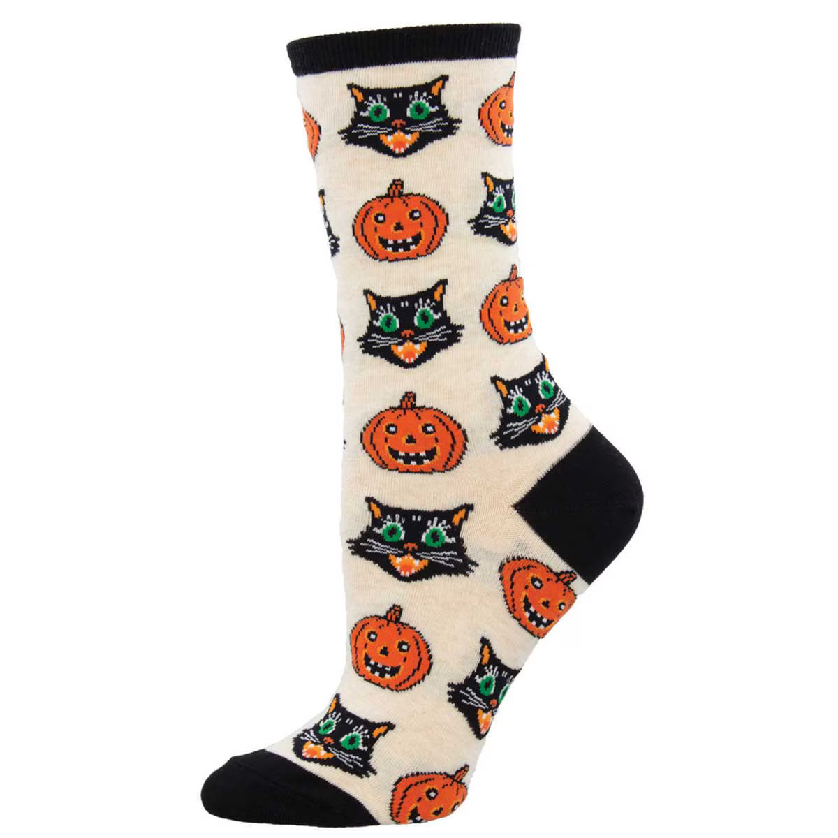 VINTAGE HALLOWEEN WOMEN'S CREW COTTON SOCKS