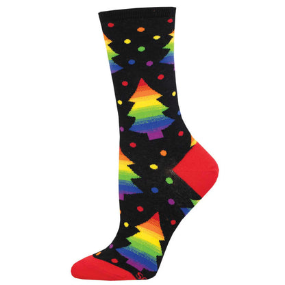 HOLIDAY PRIDE WOMEN'S COTTON CREW SOCKS