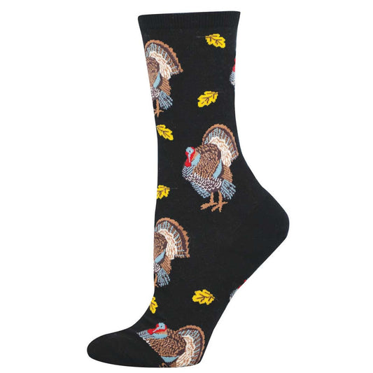 BIG TURKEY WOMEN'S COTTON CREW SOCKS
