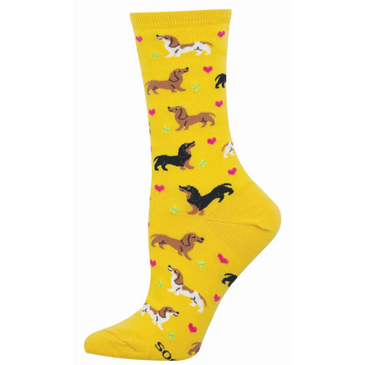 DOXIE LOVE WOMEN'S COTTON CREW SOCKS