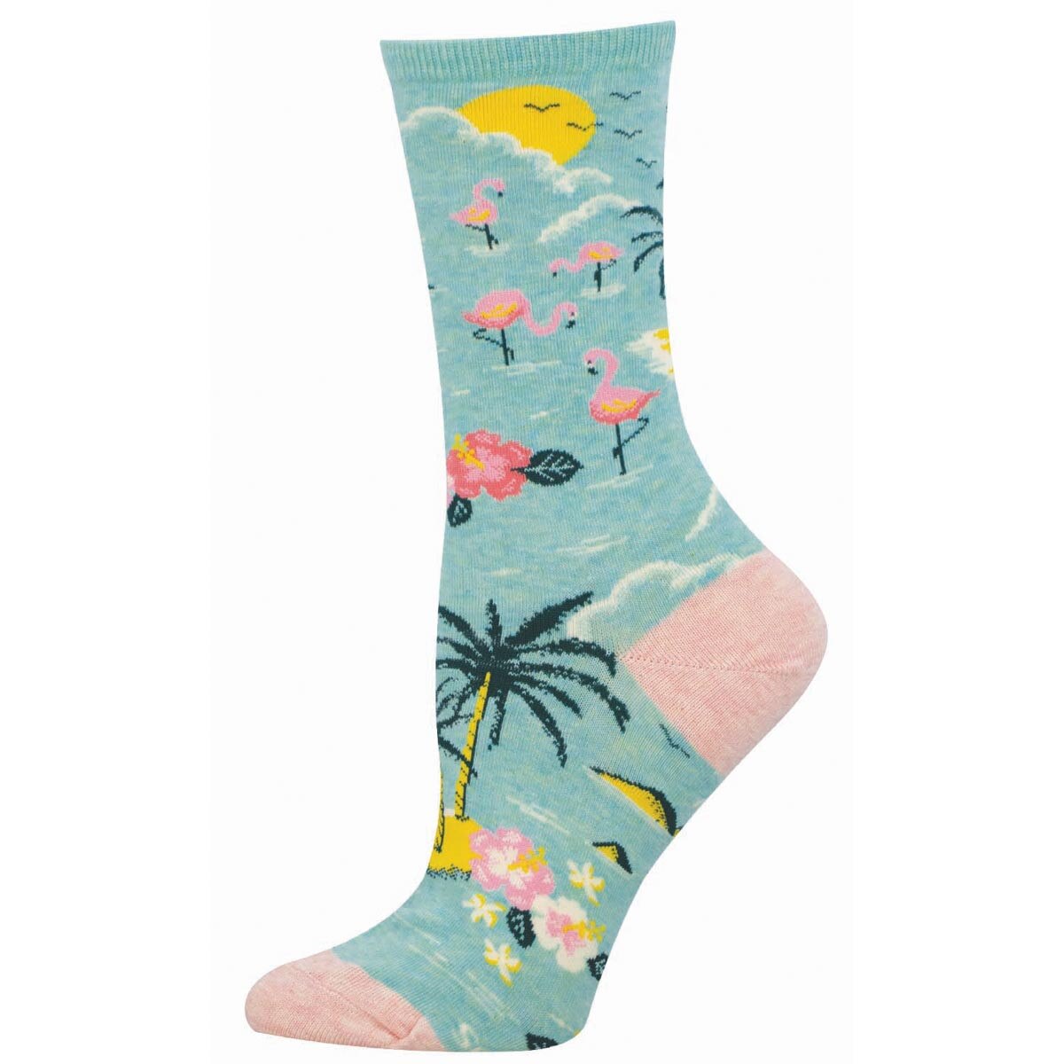 BIRD'S EYE VIEW WOMEN'S COTTON CREW SOCKS