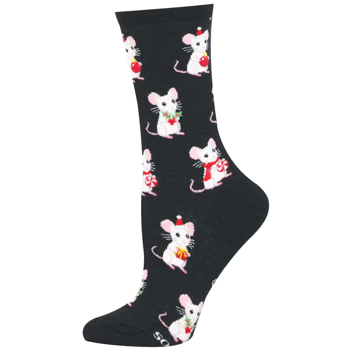 CHRIST-MICE WOMEN'S COTTON CREW SOCKS
