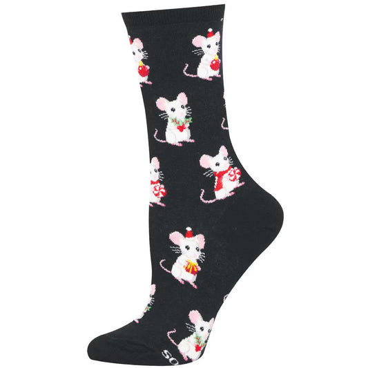 CHRIST-MICE WOMEN'S COTTON CREW SOCKS