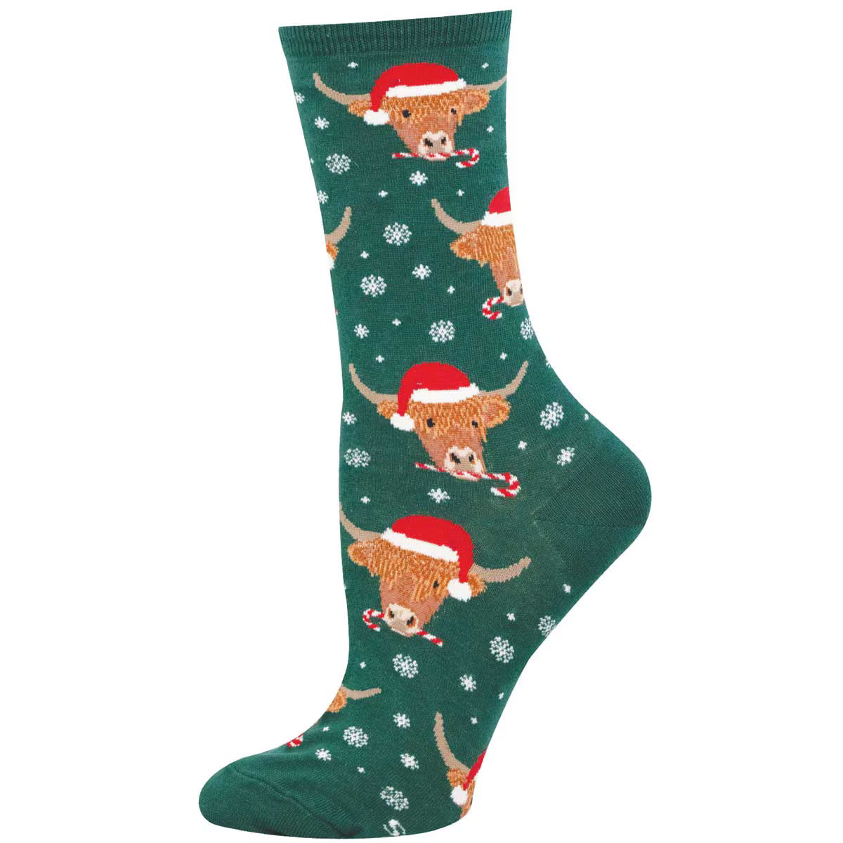 HIGHLAND HOLIDAYS WOMEN'S COTTON CREW SOCKS
