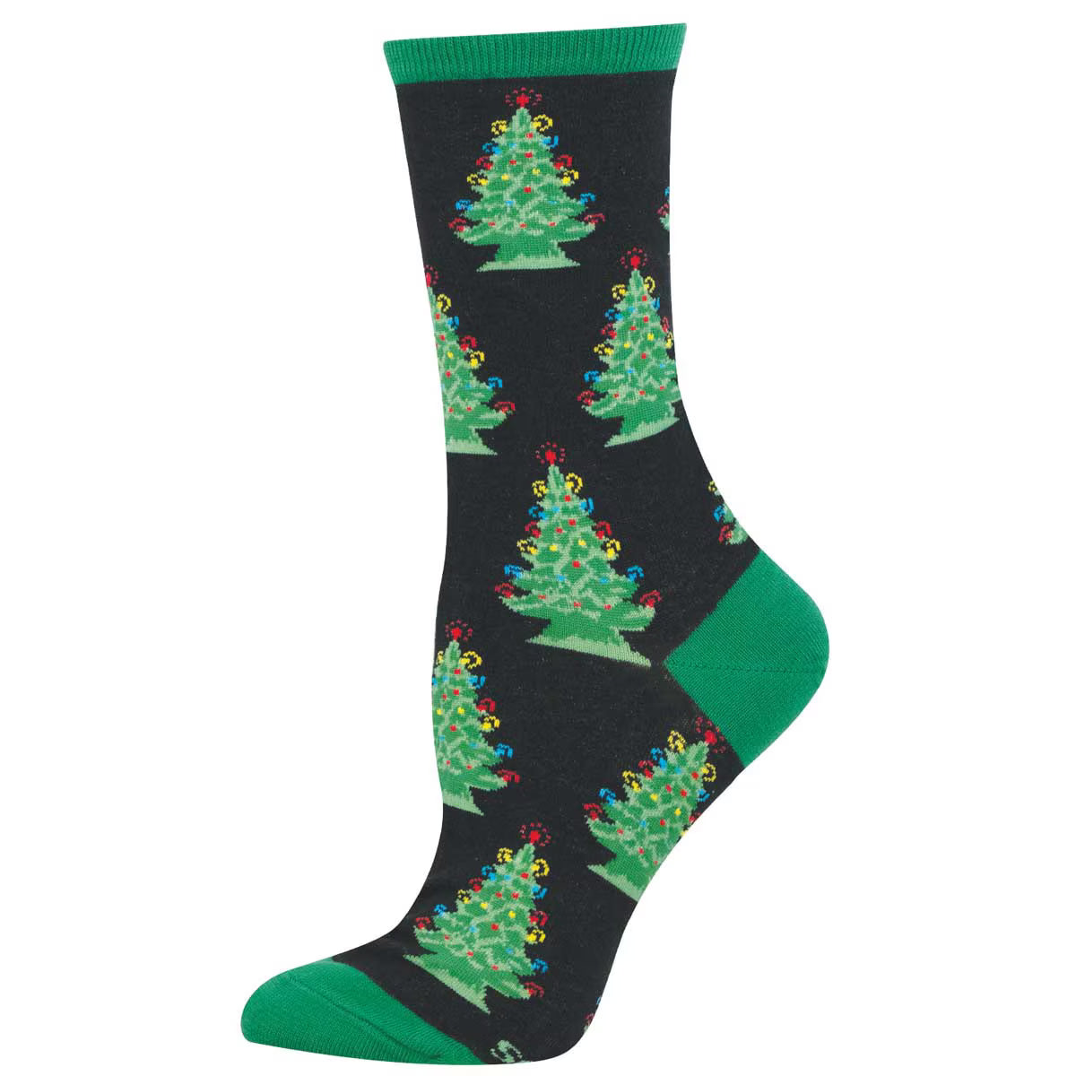 CERAMIC TREES WOMEN'S COTTON CREW SOCKS