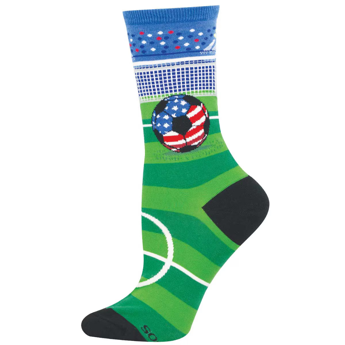 SOCCER'S BIGGEST STAGE WOMEN'S COTTON CREW SOCKS