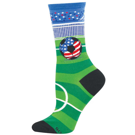 SOCCER'S BIGGEST STAGE WOMEN'S COTTON CREW SOCKS