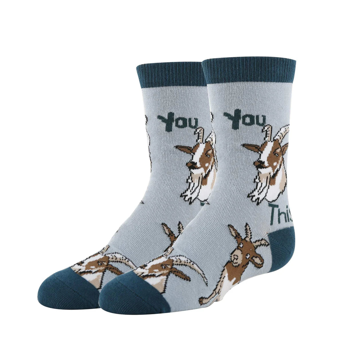 YOU GOAT THIS KID'S CREW SOCKS