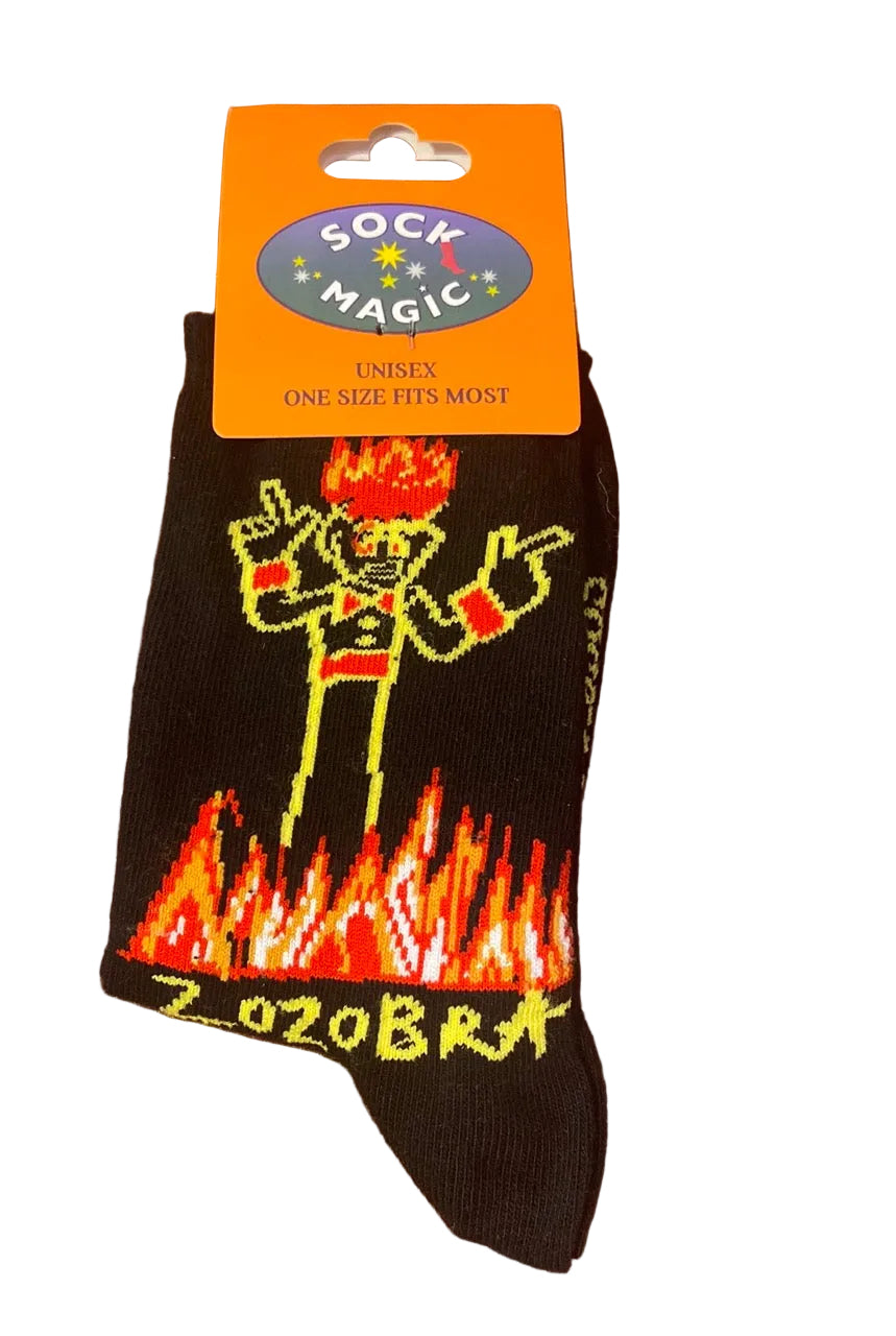 ZOZOBRA COTTON CREW SOCKS