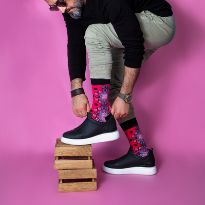 Ulduz Designer Crew Socks
