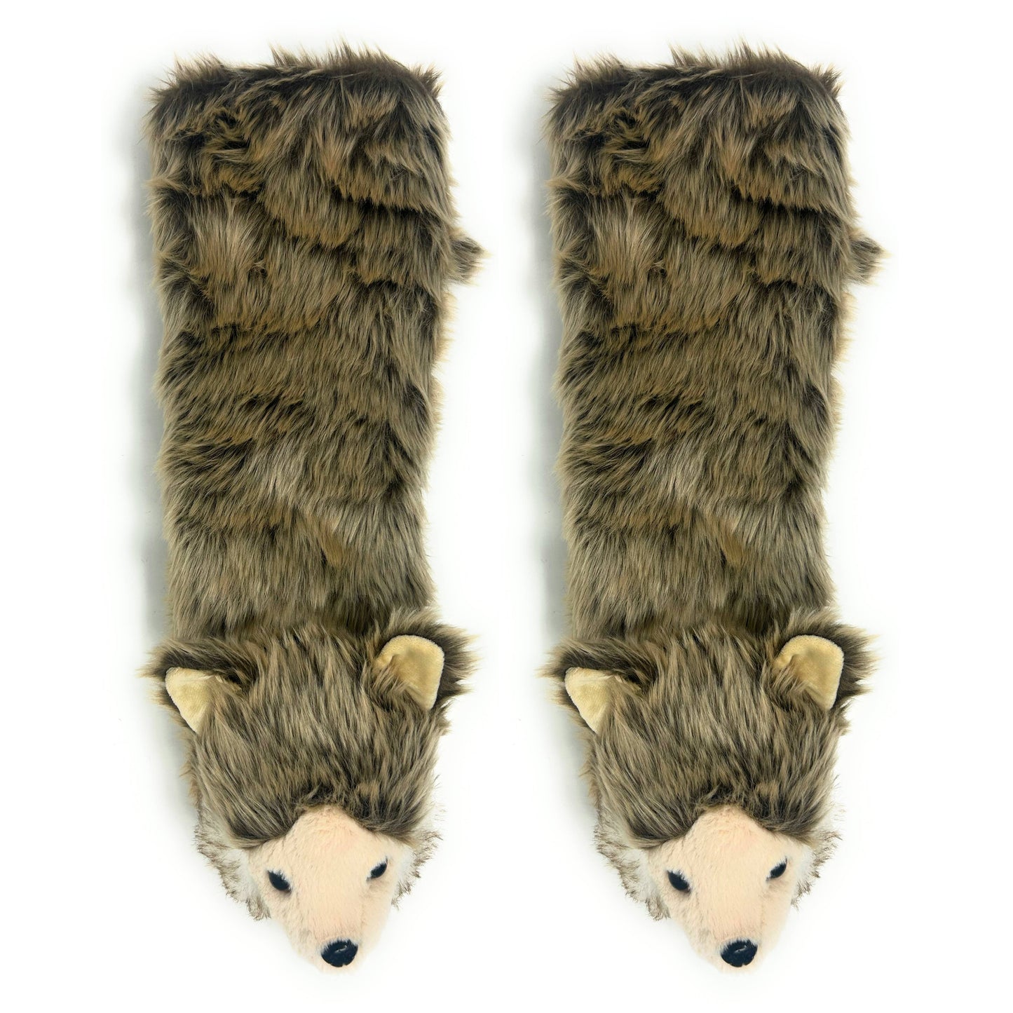 Wolf Pack  Women's Fluffy House Gripper Slipper Socks