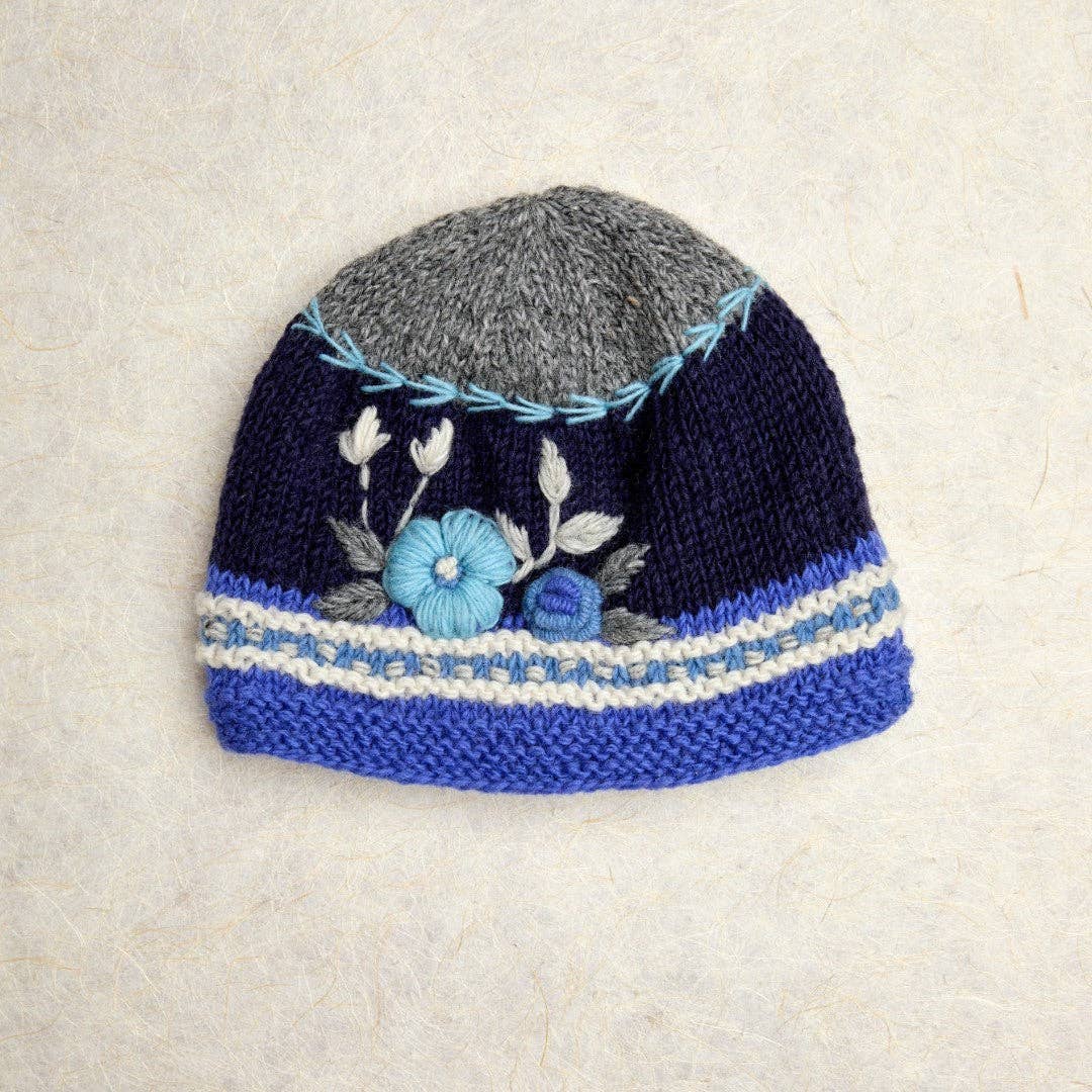 Color Block Arctic Knit Beanie