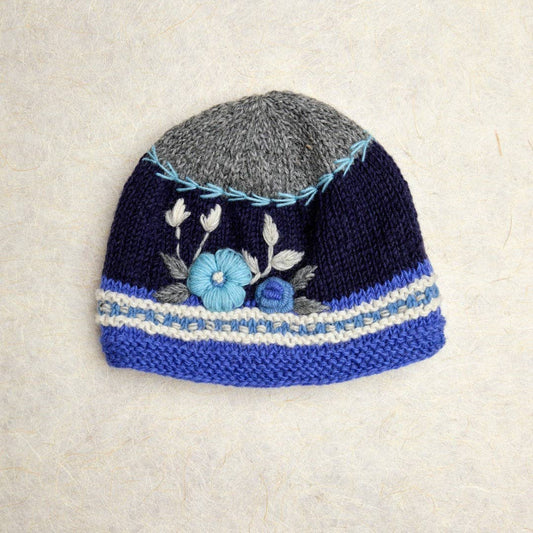 Color Block Arctic Knit Beanie