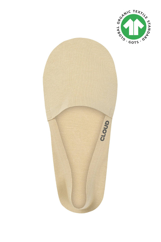 CLOUD Premium Organic Terry No Show Socks