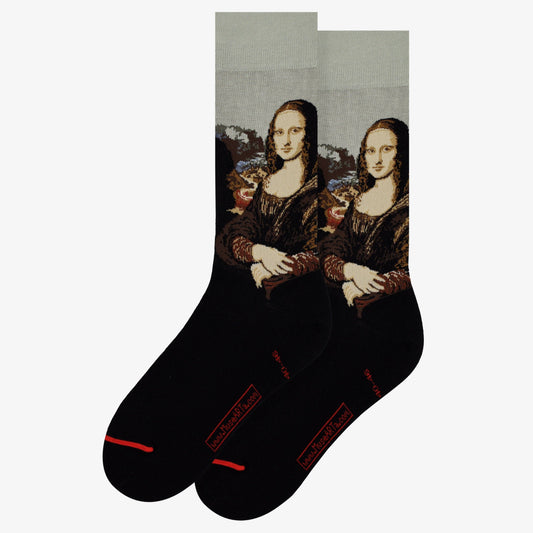 Leonardo da Vinci  Mona Lisa Cotton Crew Socks