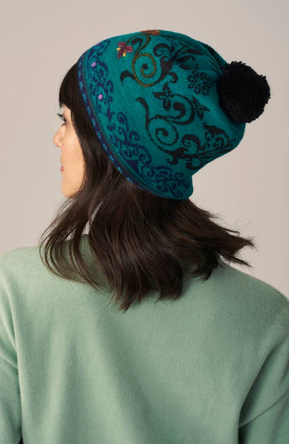 Sofia Alpaca Hat | Hand Embroidery | Fall