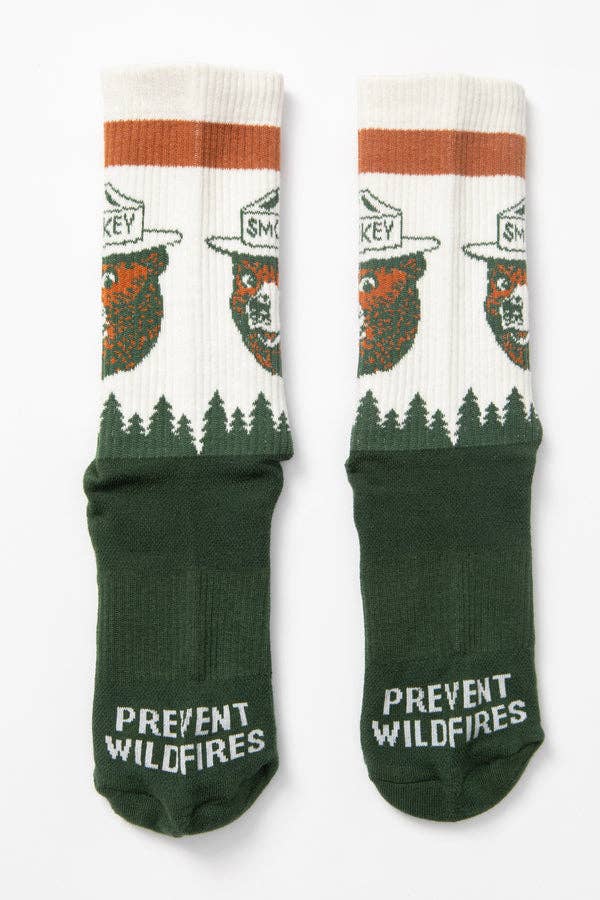 Smokey Unisex Cotton Athletic Crew Socks