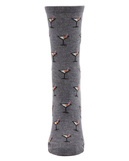 WOMEN'S MARTINI CASHMERE BLEND CREW SOCKS